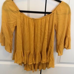 Off the shoulder blouse